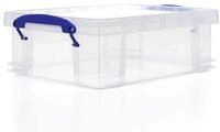 Sehr nutzige rechteckige Aufbewahrungsboxen, 0,2 l, transparent