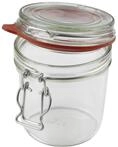Dr. Oetker Einmachglas mit B&uuml;gelverschluss 530 ml, hochwertiges Vorratsglas mit
