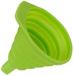Fackelmann Food&More Trichter, faltbar, Silikon, Gr&uuml;n, &Oslash;8,5x3,5-10cm