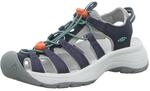 KEEN Damen Astoria West Sandalen, Navy Beveled Glass, 39 EU