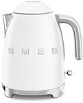 Smeg, KLF03WHMEU 1.7L Wasserkocher, Soft-Opening-Kannenverschluss,...