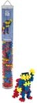 Plus-Plus 9604106 Superhero pcs Kreativ-Bausteine Tube, Superheld, Geniales