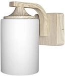 Ledvance Endura Classic Lantern Cylinder Wandleuchte, Aluminium, Wood Decor, One