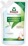 Frosch Reine Pflege Mandelmilch Cremeseife, pflegende Handseife zur sanften und