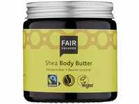 FAIR SQUARED Body Butter Shea 100 ml Körperbutter - für trockene Haut - vegane