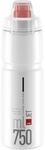 Elite JET PLUS Klar Rot Logo 750 ml &ndash; Ultraleichte Fahrrad-Trinkflasche f&uuml;r