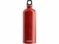 SIGG - Alu Trinkflasche - Traveller Rot - Klimaneutral Zertifiziert - Für