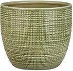 Scheurich Corteza, Blumentopf aus Keramik, Farbe: Menta, 15,6 cm Durchmesser, 14 cm