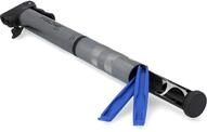 FISCHER Mini-Luftpumpe mit integriertem Reifen-Flickzeug, Fahrrad-Luftpumpe, f&uuml;r
