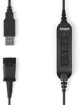 Snom ACUSB USB-Adapterkabel verbindet A100M / D-Headsets mit allen