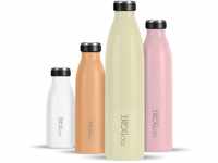 720°DGREE Edelstahl Trinkflasche milkyBottle” - 750ml - BPA-Frei,...