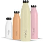 720&deg;DGREE Edelstahl Trinkflasche milkyBottle&rdquo; - 750ml - BPA-Frei, Auslaufsicher,