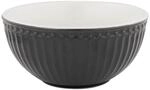 GreenGate Cereal Bowl Alice Dark Grey