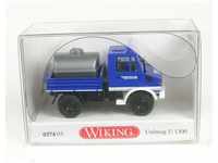 Wiking 037403 H0 Mercedes Benz Unimog U 1300 THW blau weiß Spur HO 1:87