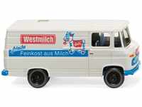Wiking 27058 027058 H0 Mercedes Benz L 406 Kastenwagen Westmilch, Creme