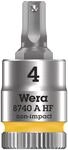Wera 05003333001 8740 A HF Zyklop Bitnuss mit 1/4"-Antrieb mit Haltefunktion,...