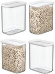 Mepal Modula 106912030600 Vorratsbeh&auml;lter, Kunststoff, 1500 ml, transparent/wei&szlig;, 4