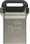 TEAMGROUP C162 128 GB USB 3.2 Gen 1 (USB 3.1/3.0) Mini passt Metall USB Flash Drive,
