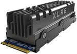 PNY XLR8 CS3040 M.2 NVMe Gen4 x4 Internal Solid State Drive (SSD) mit Heatsink 2TB,