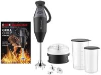 ESGE Zauberstab 98215 M 200 BBQ schwarz, Stabmixer, P&uuml;rierstab, 2 Stufen bis 17.000