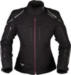 Modeka Takuya Damen Motorrad Textiljacke, schwarz, 46