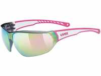 uvex sportstyle 204 - Sportbrille für Damen und Herren - verspiegelt - druckfreier &