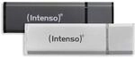 Intenso Alu Line 2x 32 GB USB-Stick USB 2.0, silber und anthrazit (Doppelpack)