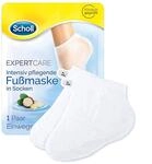 Scholl Expert Care Intensiv pflegende Fu&szlig;maske in Socken - 1 Paar Einwegsocken -