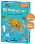 Moses. Expedition Natur - 50 Meerestiere, Entdeckerkarten zur Bestimmung von