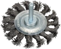 Bosch 1x PRO Steel Longlife Scheibenb&uuml;rste, gezopfter Draht f&uuml;r