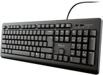 Trust Primo Kabelgebunden Tastatur Deutsch, QWERTZ Schwarz mit numerischer...