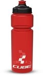 Cube - Wasserflasche (0,75 l)., rot, 0.75Ltr