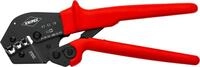 KNIPEX Crimpzange auch f&uuml;r Zweihandbedienungmit rutschhemmendem Kunststoff