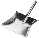 DEMA Kehrschaufel komplett Metall verzinkt &ndash; Kehrblech, Schaufel, Handfeger...