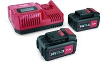 FLEX Akku-Pack Power 55 R Set (Li-Ion, 18 V, 5 Ah, Schnellladeger&auml;t) 491349