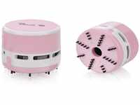 Peach Mini Staubsauger - batteriebetrieben (2x AA) - hohe Saugkraft - pink - PA105, 1