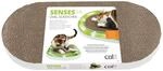 Catit ovaler Scratcher, Kratzbrett aus Pappe, interaktives Spielzeug f&uuml;r Katzen,
