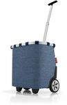 reisenthel carrycruiser in Twist Blau &ndash; Tragbarer Einkaufstrolley mit stabilem