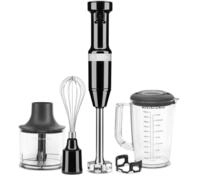 KitchenAid 5KHBV83EOB Stabmixer mit Zubeh&ouml;r, Variabler Geschwindigkeitsregler, Inkl.