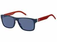 Tommy Hilfiger Unisex Th 1718/s Sunglasses, 8RU/KU Blue RED, 56