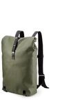 Brooks England Transit Pickwick Roll-Top-Rucksack 15, Olivgr&uuml;n