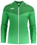 JAKO Damen Pr&auml;sentationsjacke Champ 2.0, Soft Green/Sportgr&uuml;n, 34