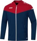 JAKO Damen Pr&auml;sentationsjacke Champ 2.0, Marine/Chilirot, 42