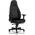 noblechairs Icon Gaming-Stuhl, B&uuml;rostuhl, Kunstleder, Schwarz