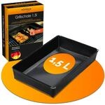 Durandal Grillschale f&uuml;r den Grill und Backofen - Grillmatte f&uuml;r Gasgrill &