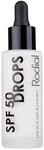 Rodial SPF 50 Drops 30ml, SPF-Serum mit Hyalurons&auml;ure und Vitamin E, UVA- und
