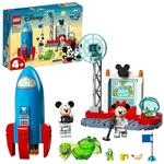LEGO 10774 Mickys und Minnies Weltraumrakete Spielzeug zum Bauen f&uuml;r Kinder ab 4