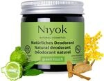 Niyok 2-in-1 anti-transpirante Deocreme "Green Touch" (40ml) &bull; Nat&uuml;rliches...
