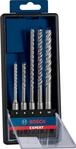 Bosch Professional 5x Expert SDS plus-7X Hammerbohrer Set (f&uuml;r Stahlbeton, &Oslash; 5-10