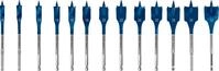 Bosch 13x EXPERT Self Cut Speed Flachfr&auml;sbohrer-Sets (f&uuml;r Weichholz, Spanplatte, &Oslash;